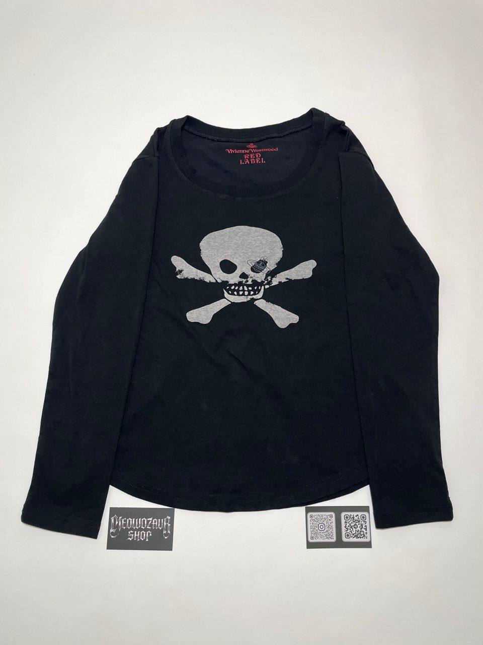 Vivienne Westwood Skull Print Long Sleeve